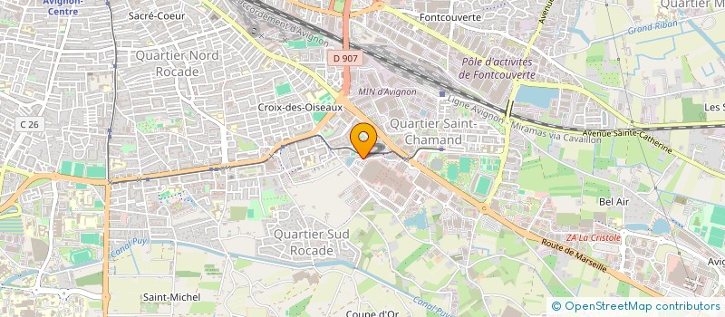localisation de l'entreprise HAUSSE VISION à AVIGNON