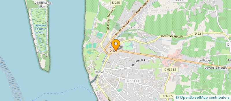 localisation de l'entreprise HAUSSMANN AUTOMOBILES à BLAYE