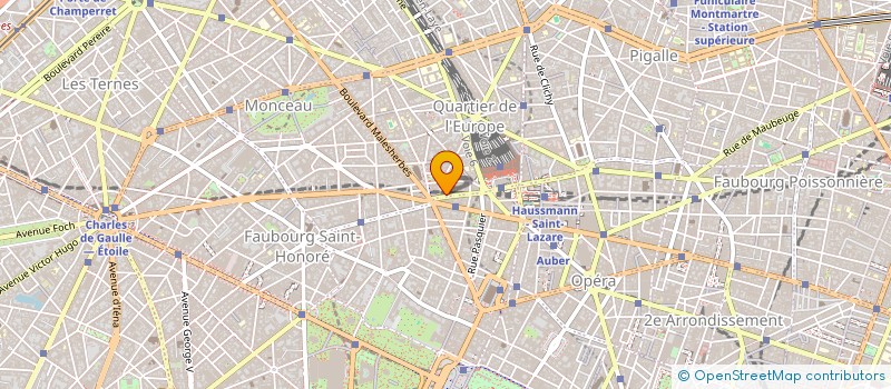 localisation de l'entreprise HAUSSMANN BATIMENT SERVICE  PARIS