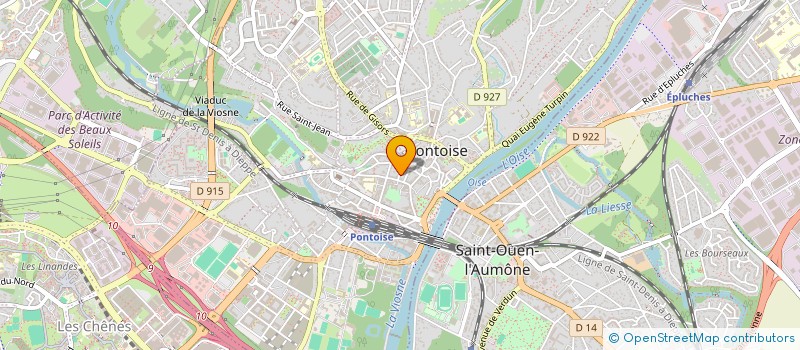 localisation de l'entreprise HAUSSMANN CONSTRUCTION  PONTOISE