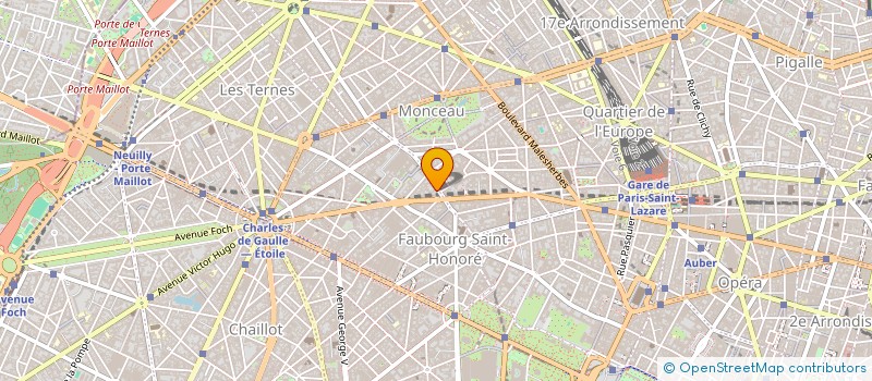 localisation de l'entreprise HAUSSMANN COURCELLES à PARIS