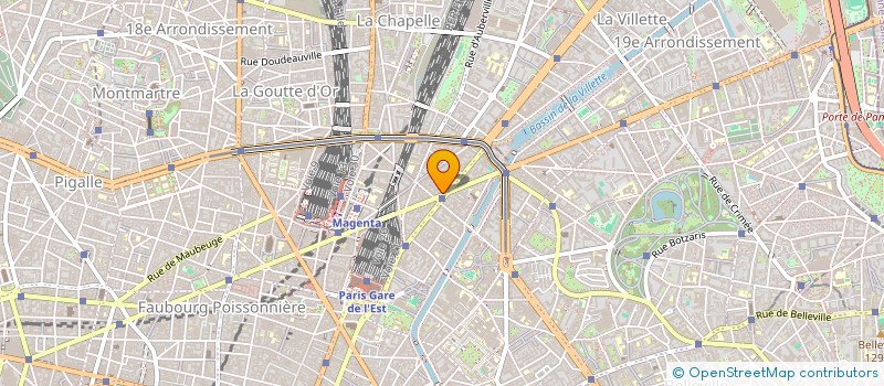 localisation de l'entreprise HAUSSMANN STORES  PARIS