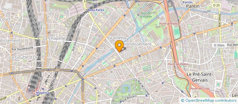 localisation de l'entreprise HAUSSMANNE PARIS  PARIS