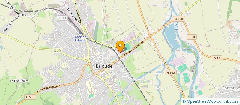 localisation de l'entreprise HAUT ALLIER QUALITE à BRIOUDE