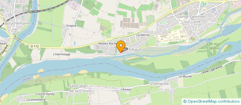 localisation de l'entreprise HAUT ANJOU IMMO  SAINTE-GEMMES-SUR-LOIRE