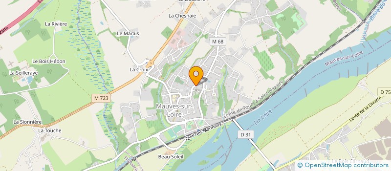 localisation de l'entreprise HAUT BELLAMY  MAUVES-SUR-LOIRE