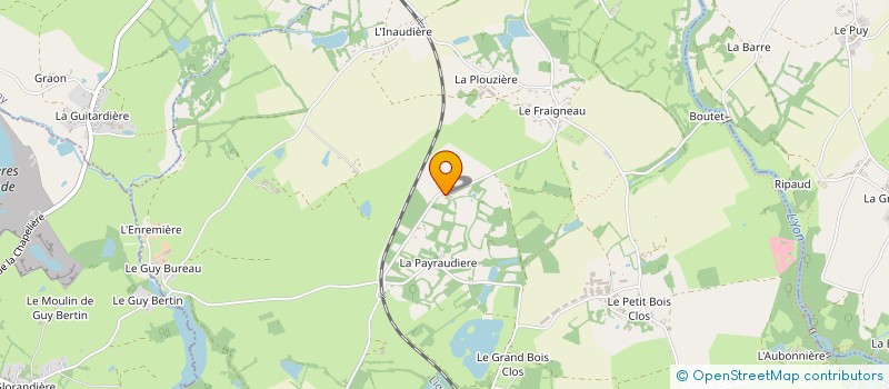 localisation de l'entreprise HAUT BRILLOUET  LE TABLIER