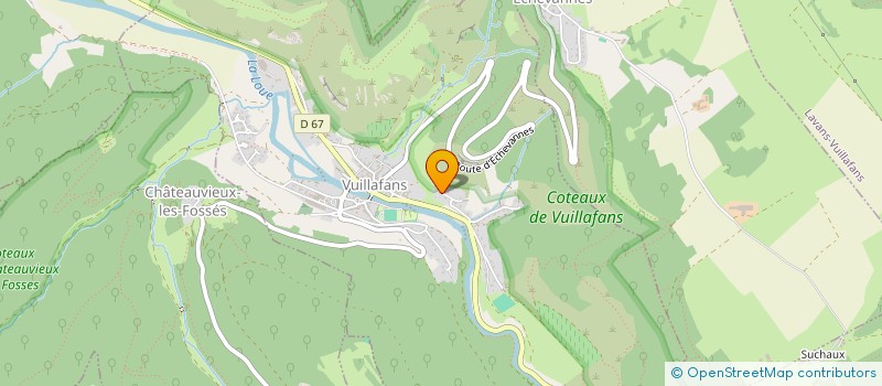 localisation de l'entreprise HAUT BRION  VUILLAFANS