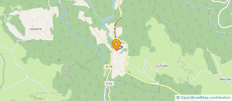 localisation de l'entreprise HAUT CANTAL EVASION à CONDAT