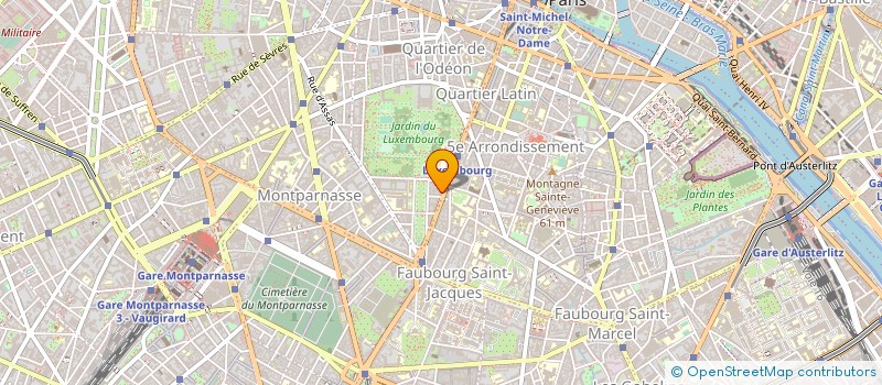 localisation de l'entreprise HAUT COMITE FR AID LUTT CANCER  PARIS