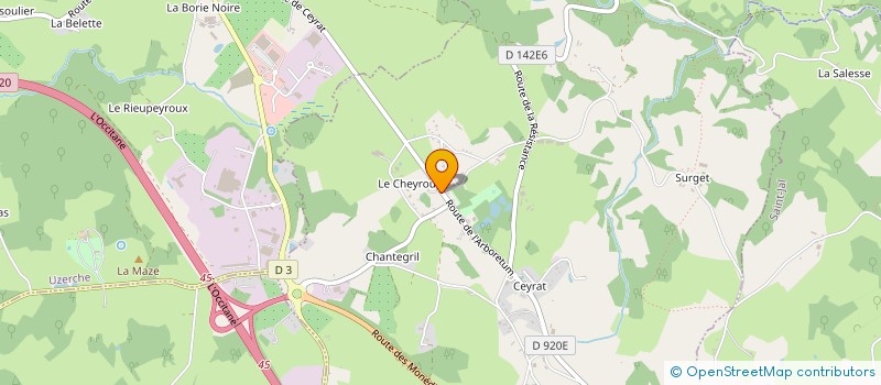 localisation de l'entreprise HAUT COMME TROIS POMMES  ESPARTIGNAC