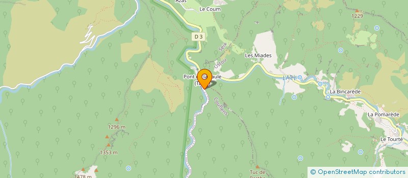 localisation de l'entreprise HAUT COUSERANS KAYAK CLUB à SEIX