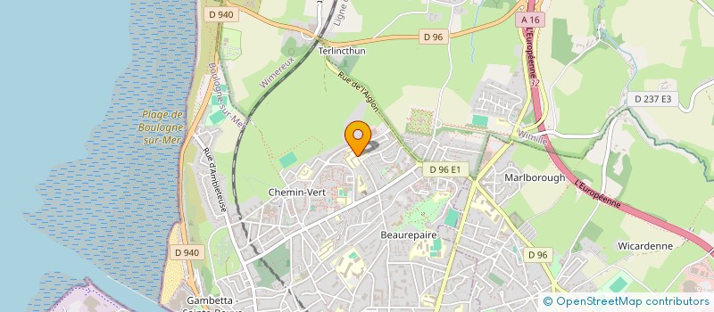 localisation de l'entreprise HAUT DE BOULOGNE à BOULOGNE-SUR-MER