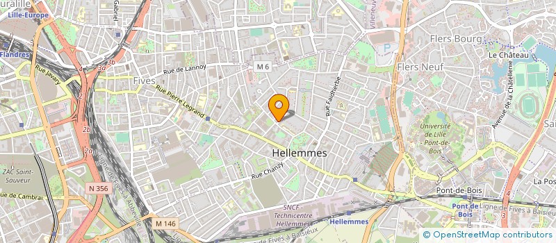localisation de l'entreprise HAUT DE FRANCE ENERGIE à LILLE