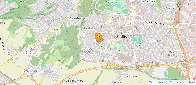 localisation de l'entreprise HAUT DE GAMME ELECTRIQUE à LES ULIS