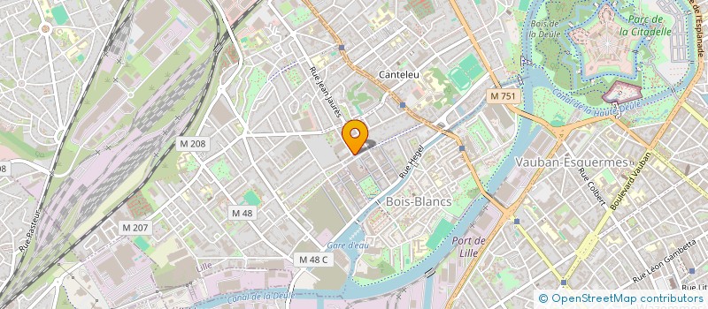 localisation de l'entreprise HAUT DEBIT à LILLE