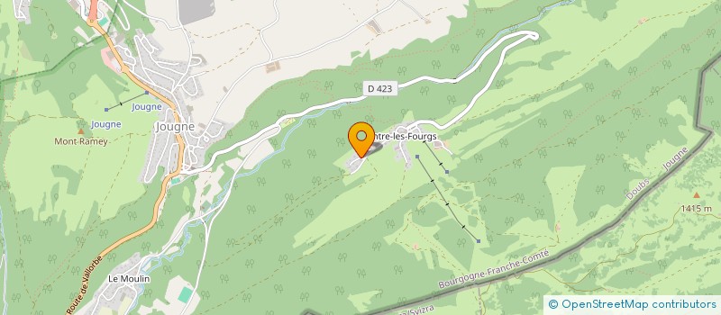 localisation de l'entreprise HAUT DOUBS BATIMENT - APHD à JOUGNE