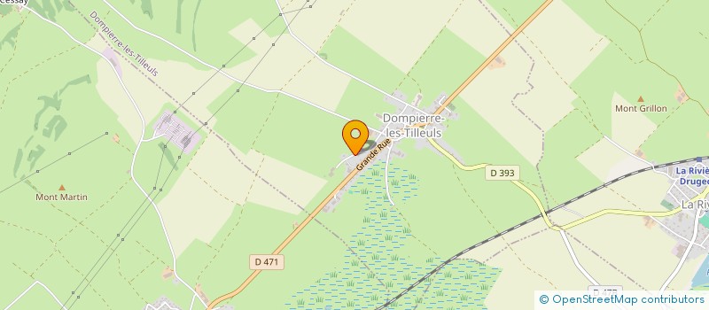 localisation de l'entreprise HAUT DOUBS BOIS à DOMPIERRE-LES-TILLEULS