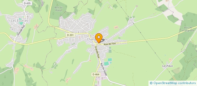 localisation de l'entreprise HAUT DOUBS HOTEL  CHARQUEMONT