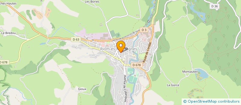 localisation de l'entreprise HAUT ET CLAIR à APCHON