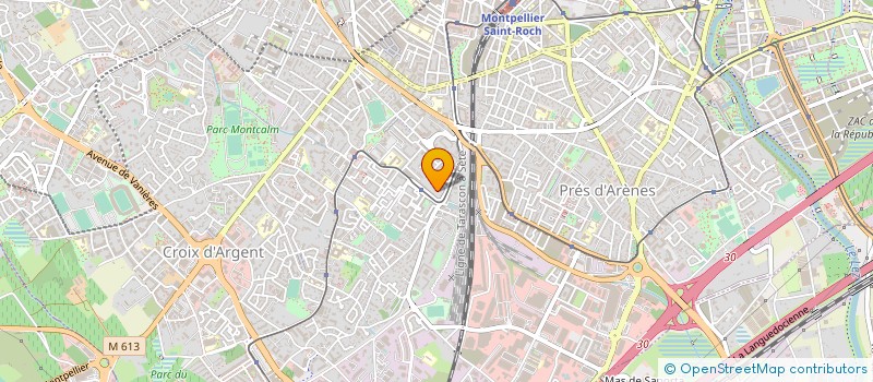 localisation de l'entreprise HAUT ET COURT PRODUCTION à MONTPELLIER