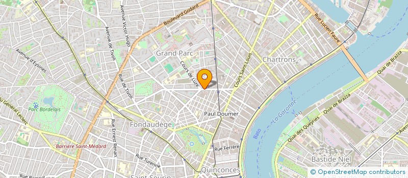 localisation de l'entreprise HAUT FOURNIER  BORDEAUX