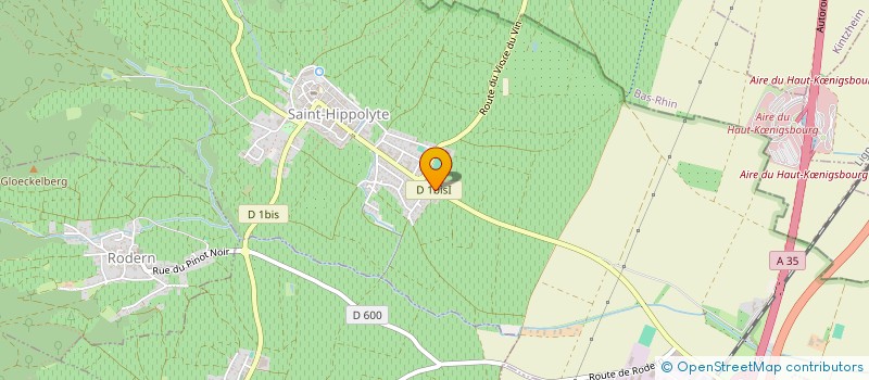localisation de l'entreprise HAUT-KOENIGSBOURG  SAINT-HIPPOLYTE