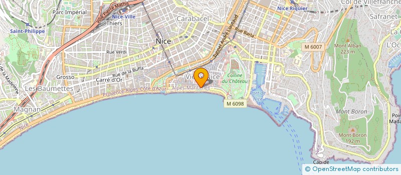 localisation de l'entreprise HAUT-LABOURDETTE ET OLIVIERO à NICE