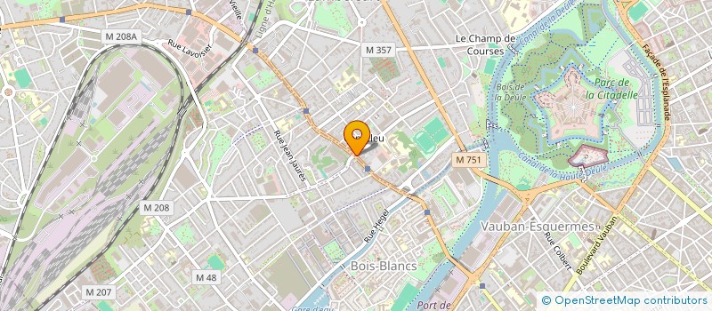 localisation de l'entreprise HAUT LES COEURS à LAMBERSART