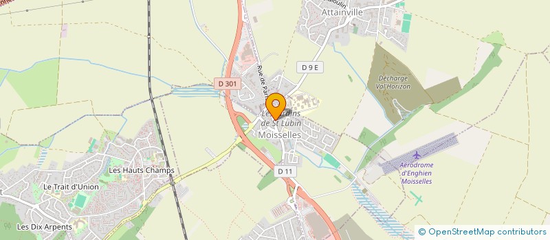 localisation de l'entreprise HAUT LES CORNES à MOISSELLES