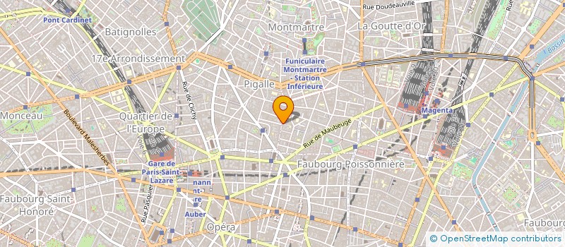 localisation de l'entreprise HAUT LES MURS  PARIS