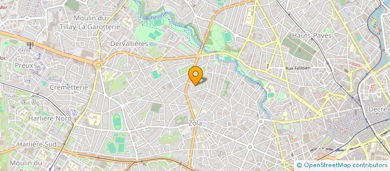 localisation de l'entreprise HAUT LES PATES à NANTES