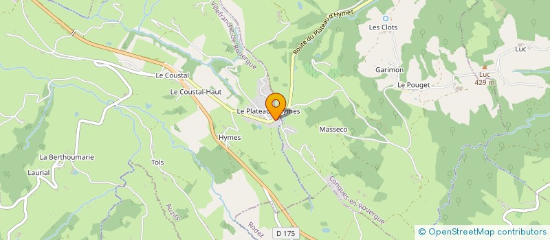 localisation de l'entreprise HAUT LES PATTES  AUZITS