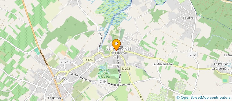 localisation de l'entreprise HAUT LES RONDS à SAINT-GEORGES-D'OLERON