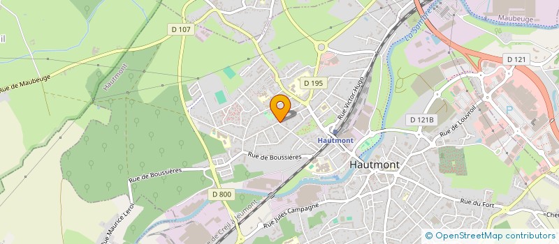localisation de l'entreprise HAUT'MOTARD 59 à HAUTMONT