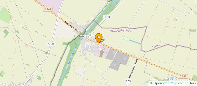 localisation de l'entreprise HAUT POITOU BENNES TECHNI PROPRE  POUANCAY