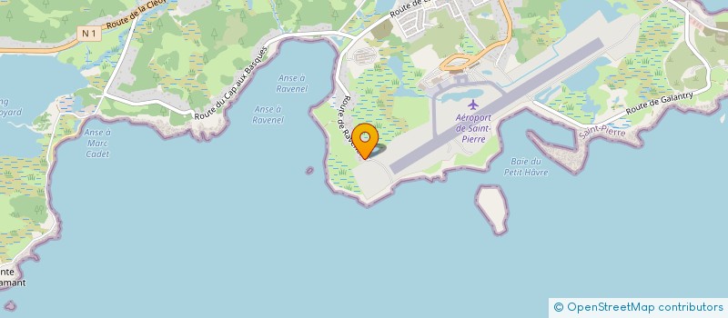 localisation de l'entreprise HAUT SECOURS EURL à SAINT-PIERRE