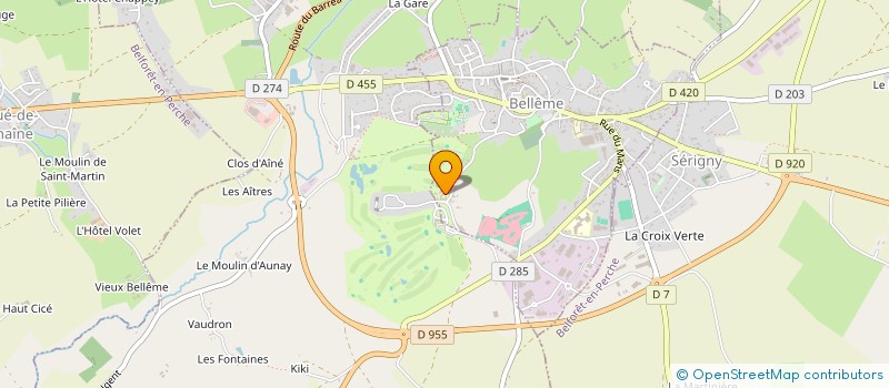 localisation de l'entreprise HAUT VAL BELLEME à BELLEME