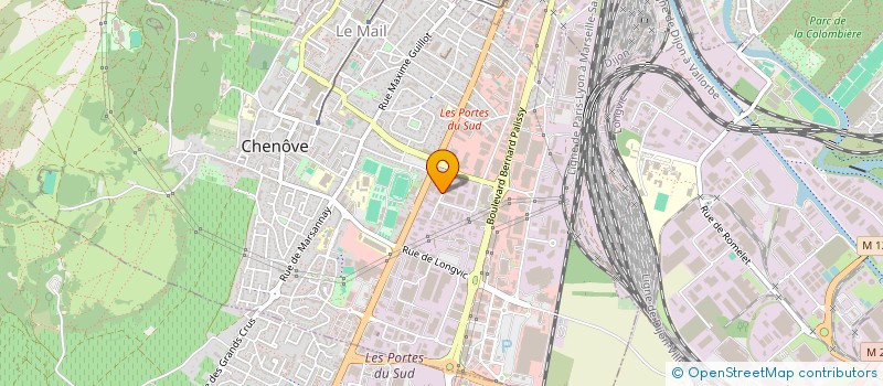 localisation de l'entreprise HAUTACAM à CHENOVE