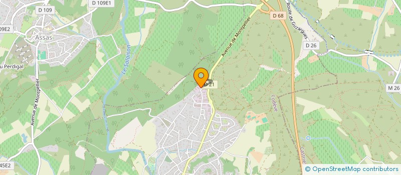 localisation de l'entreprise HAUTACAM  TEYRAN