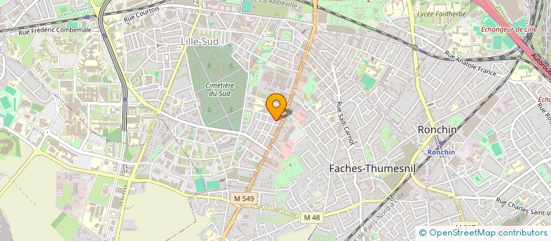 localisation de l'entreprise HAUTBLIQUE à LILLE