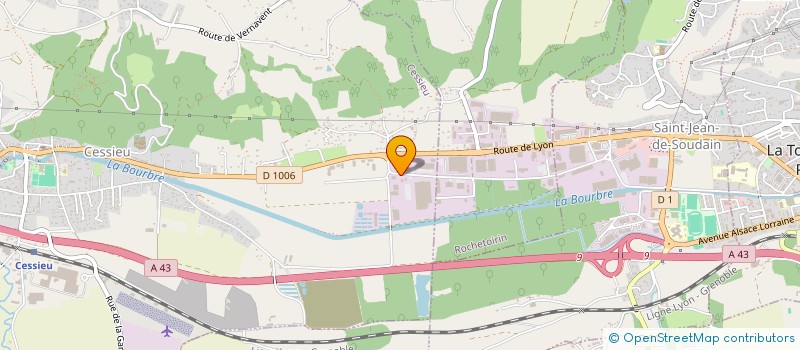 localisation de l'entreprise HAUTBOIS DR  SAINT-ANDRE-DE-SEIGNANX