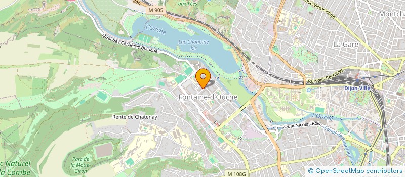 localisation de l'entreprise HAUTCHAPET à DIJON