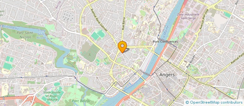 localisation de l'entreprise HAUTCOMMME3.COM à ANGERS