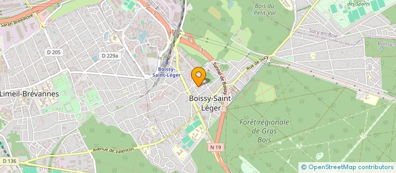 localisation de l'entreprise HAUTE AGENCE SECURITE à BOISSY-SAINT-LEGER