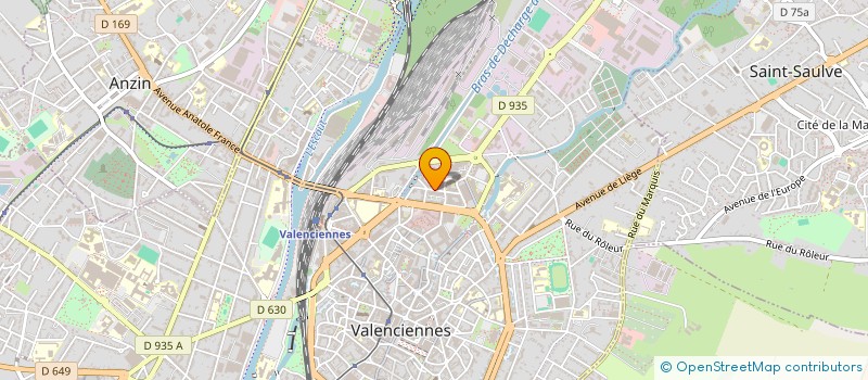 localisation de l'entreprise HAUTE CULTURE  VALENCIENNES