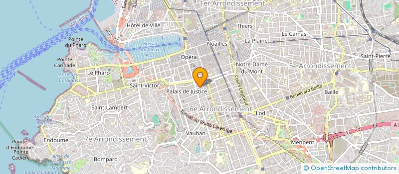 localisation de l'entreprise HAUTE DETENTE à MARSEILLE