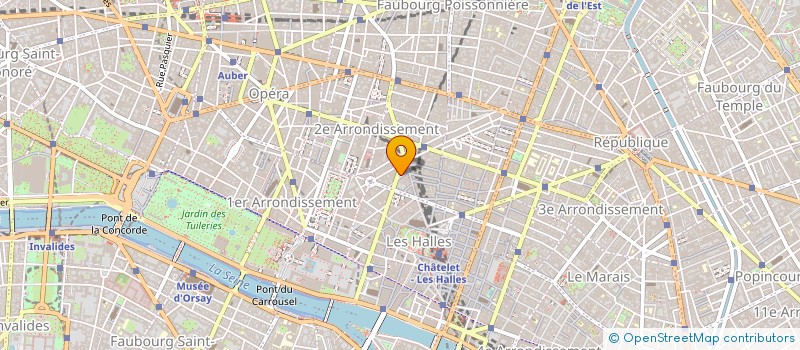 localisation de l'entreprise HAUTE ECOLE DE JOAILLERIE - C.E.B.J.O. à PARIS