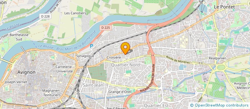 localisation de l'entreprise HAUTE EXIGENCE INSTITUT  AVIGNON