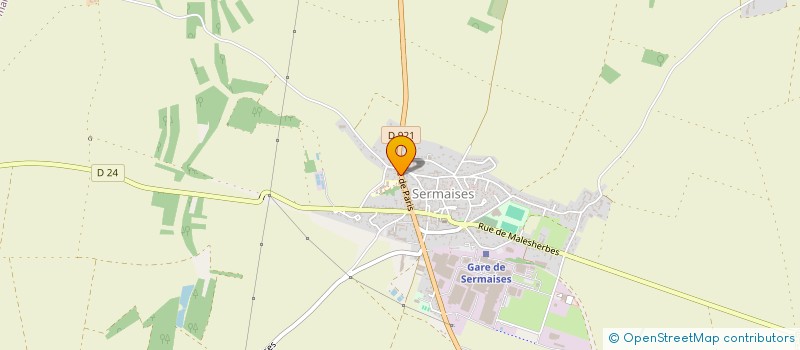 localisation de l'entreprise HAUTE FREQUENCE à SERMAISES